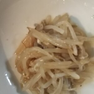 麺つゆでもやしのナムル